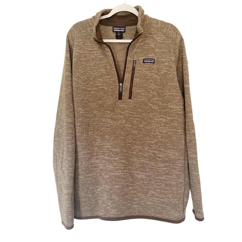 Patagonia Brown Quarter Zip, Men’s XL